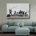 thumbnail image 3 of Banksy Mural - CANVAS OR PRINT WALL ART, 3 of 4