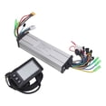 thumbnail image 1 of Kit de Controlador de Bicicleta Eléctrica, Doble TransmisioNón Eléctrica de Controlador Eléctrico Controlador de Pantalla Retroiluminada LCD 250W 350W Operación Tranquila, 1 of 7