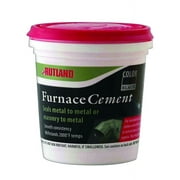 Rutland 64A Furnace Cement, 8 Oz, Black