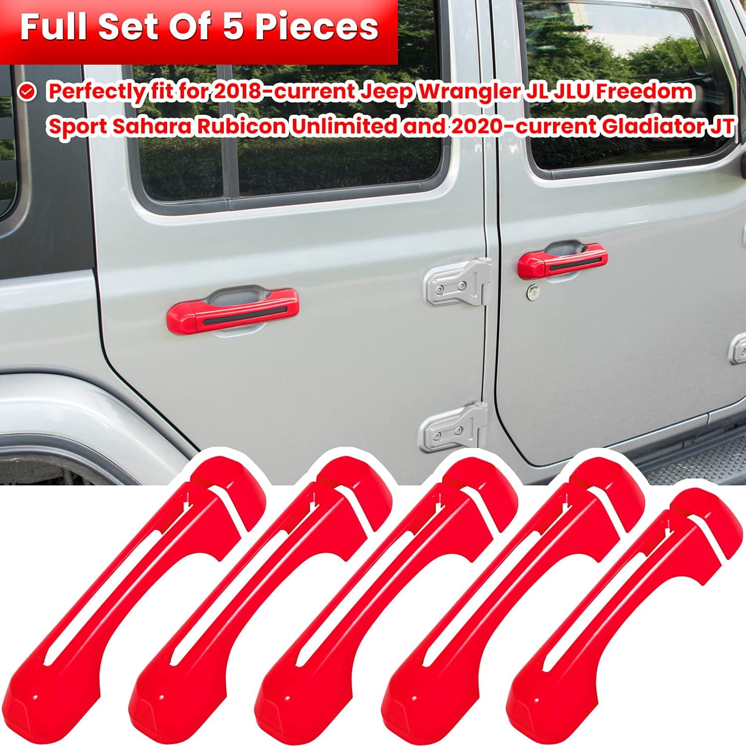 Jeep wrangler jl door handle covers discount