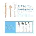 thumbnail image 3 of EASTIN 7-Piece Kids Cooking and Baking Set - Mixed Color Play Kitchen Utensils - Children‘s Bakeware Toolkit Suitable for Ages 3+ - Creative Pretend Play Cookware Accessories, 3 of 5