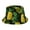 YTcolor021, variant on Pineapple Leaves Print Bucket Hat Summer Travel Fisherman Cap for Unisex Women Men Teens Outdoor use