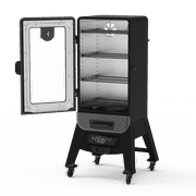 Pit Boss 3-Series Electric Vertical Smoker, Silver Hammertone - PBV3D1