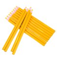 thumbnail image 2 of 1 Box Peel-off Wax Pen Roll Paper Point Pen Trimming Thread Machine Sewing Pen Multi-purpose Marker Pen for Home Store (Yellow), 2 of 7