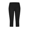thumbnail image 3 of Women Capris Under $5! Cagogo Women Summer Capri Pants Slim Fit Jean Style Dressy Casual Soft Yoga Capris Stretch PullComfy Capris Pants, 3 of 4