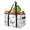 Multicolor 4, variant on Black White Mushroom Reusable Grocery Bags, Foldable Shopping Bags for Groceries with Handles, Large Grocery Tote for Kitchen, Market, Car Trunk, Picnic