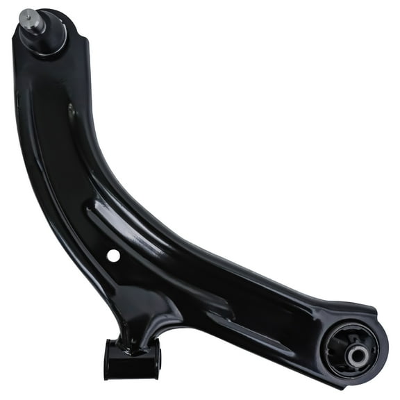Detroit Axle - Front Lower Right Complete Control Arm w/ Ball Joint Assembly For - 2009-2014 Nissan Cube - [2007-2011 Nissan Versa] - 2012 Versa 1.8L Hatchback