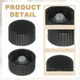 thumbnail image 3 of Uxcell 30 Pcs Cubierta de resina fenólica, tapas de tornillo de sellado de plástico de 18/20/22/24/28 mm, tapas de repuesto para botellas de productos químicos, alimentos y cosméticos, negras, 3 of 7