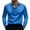 Blue, variant on HUJlwoi Mens Satin Silk Shirts Cowl Neck Long Sleeve Soft Comfy Top Casual Vintage Party Wedding Shirt Trendy Outfit