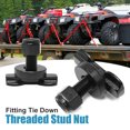 thumbnail image 4 of 8 Uds. Riel Deslizante Universal Doble Terminal en Forma L para Coche Accesorios para RV Carril Deslizante Fijo para Camper, 4 of 9