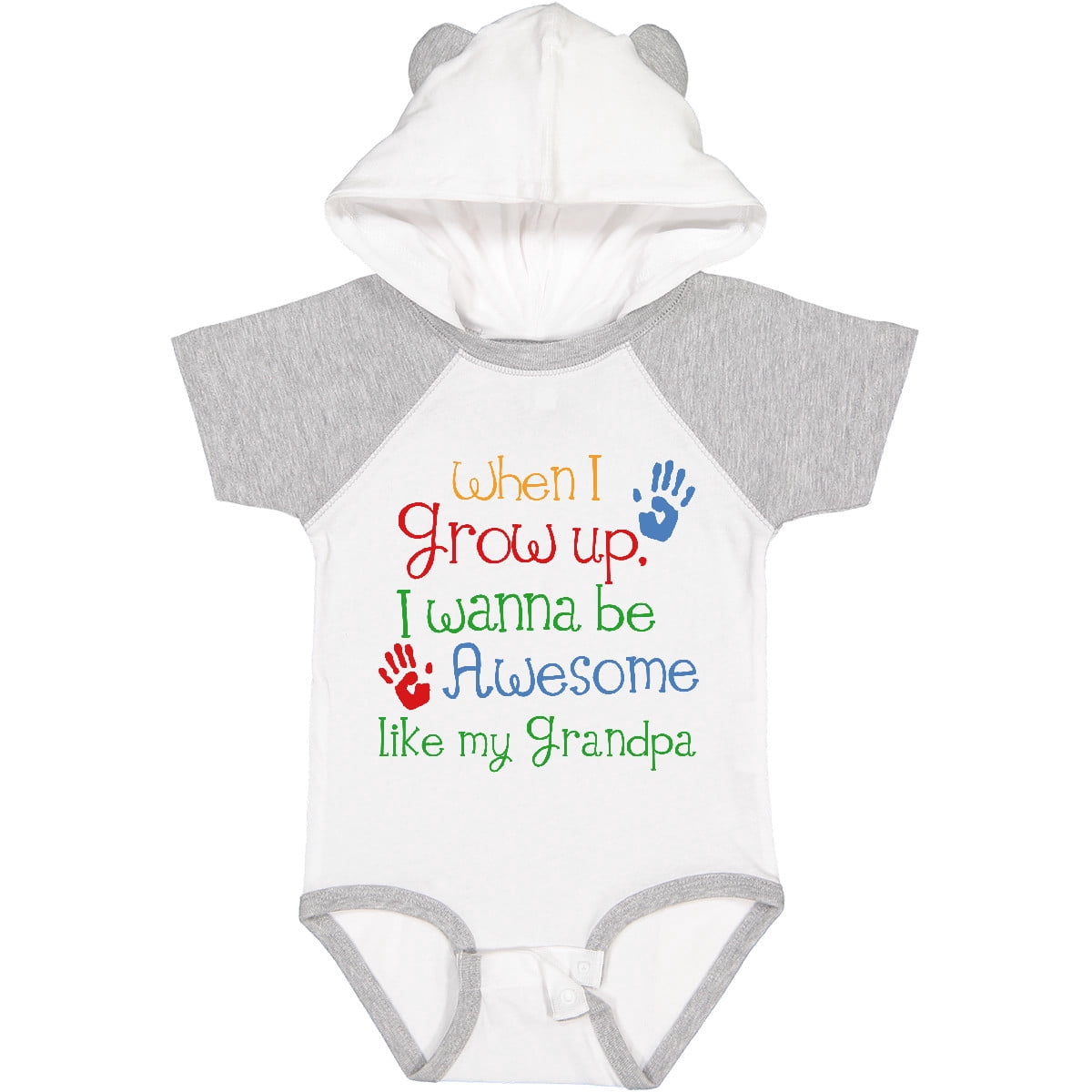 Inktastic Awesome Like My Grandpa Boys or Girls Baby Bodysuit