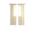 thumbnail image 2 of Semi Sheer Linen Curtains for Bedroom, 98-inch Long Grommet Window Drapes, Light-Filtering & Breathable Curtains for Living Room & Home Decor, Multiple Colors & Home Styles, 2 of 8