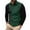 Green, variant on Quarter Zip Pullover Men, Men's Fashion Spring and Autumn Casual Long Sleeve Tops Zipper Solid Color Long Sleeve Polo Shirts, Polo Shirts for Men Green XXL
