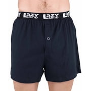 LazyOne Funny Animal Boxers, Novelty Boxer Shorts, Humorous Underwear, Gag Gifts for Men, Ocean, Shark (Bite Me!, LARGE)