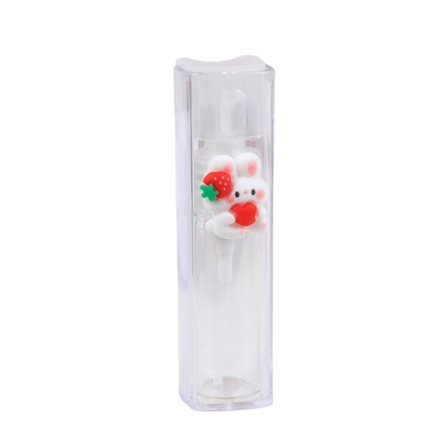 WANGQI 10ml Mini Portable Spray Bottle Cute Cartoon Refillable Hand Sanitizer Alcohol Bottles Small Travel Sub-bottling Cosmetics Press