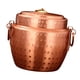 thumbnail image 5 of Olla de cobre práctica con tapa, resistente y apta para cocina, camping y hogar. 22 cm, 5 of 9