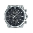 thumbnail image 2 of Casio Standard Analog Chronograph Stainless Steel Black Dial Quartz MTP-E510D-1A1V Men's Watch, 2 of 3