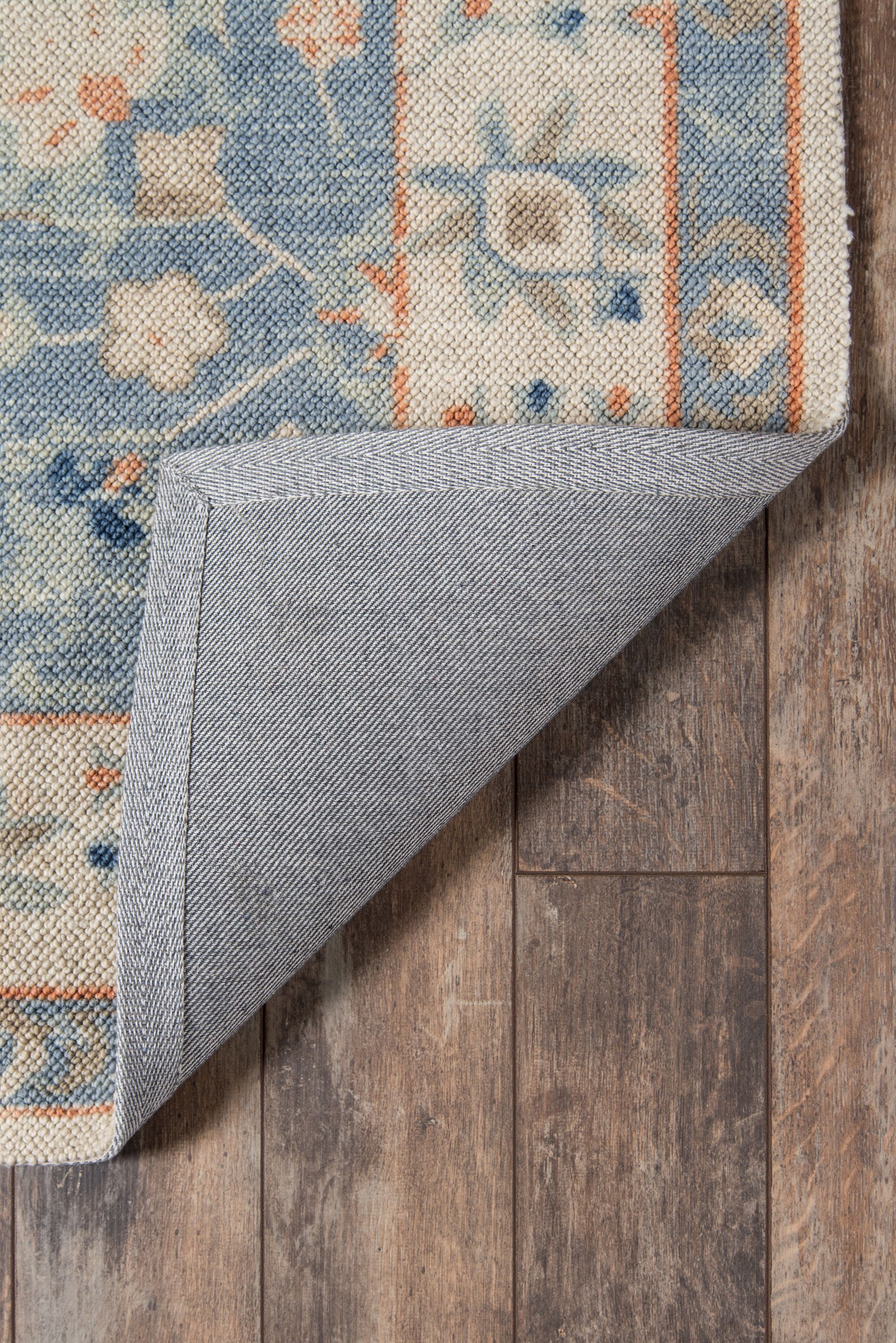 Momeni Anatolia Machine Made Wool and NylonBlue Runner 2'3" X 7'6"