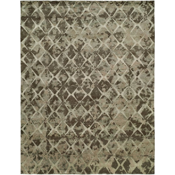 Kalaty Origins Area Rug OR-773 Contemporary Multi Geometric, Multi, 3' x 5'
