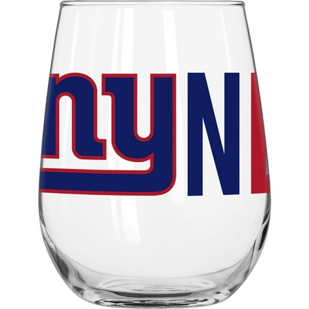 - NFL New York Giants 16 oz. Overtime Curved Beverage Glass