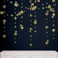 thumbnail image 5 of Cheerland Glitter Gold Star Garland, 69 Ft, Party Decoration, 5 of 8