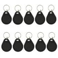 thumbnail image 1 of 10pcs GEN2 CUID Android App MCT Modify UID Changeable Tag Keyfob NFC 1k S50 13.56MHz Card Block 0 Writable HF 14443A,10 * 13.56MHz CUID Card,Black, 1 of 6