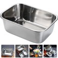 thumbnail image 3 of Stainless Steel Food Plate Hot Pot Preparation Plate Bbq Plate Deep Plate, 3 of 8