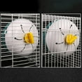 thumbnail image 5 of Baywell 2 Pack Super-Silent Hamster Exercise Wheels - Quiet Spinner Hamster Running Wheels with Adjustable Stand for Hamsters Gerbils Mice Or Other Small Animals, 18.5*18.5*8CM, 5 of 7