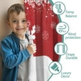 thumbnail image 3 of Blackout Kids Curtains,Red Christmas Reindeer Pattern Childrens Insulated Curtains Set Of 2,Bedroom Essentials,Toddler Room Decor 42"x84", 3 of 5