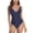 Navy, variant on Baqcunre Swim Suits for Women 2024, Women Swimsuit Bathing Suits Swimwear V Neck Low Back Adjustable Straps, One Piece Swimsuit Women, Bikini Sets for Women Black L