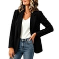 thumbnail image 2 of QIYAGBSA Blazer for Women, Long Sleeve Lapel Collar with Pockets for Office and Casual, 2 of 7