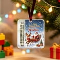 thumbnail image 3 of Christmas Cash Gift Cash Holder Ornament, Crystal Clear Xmas Tree Hanging Decoration, Unique Money Stocking Stuffer Gift Decor for Family Friends Visitors Christmas Party Supplies (34), 3 of 6