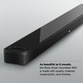 thumbnail image 4 of Restored Bose Smart Soundbar 900 TV Wireless Bluetooth Surround Sound Speaker System, Black, 4 of 14