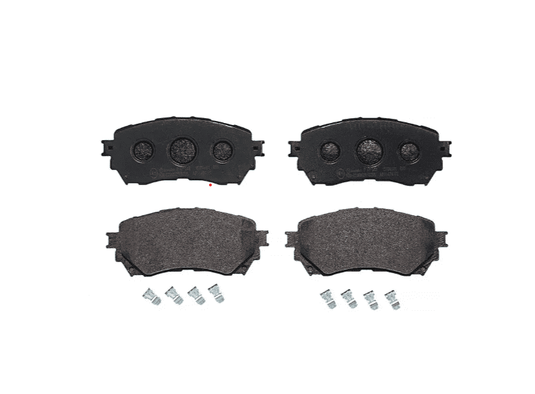 Brembo P49048; Brake Pad; PRIMELINE; FMSI Number D1711-8936; Low-Metallic; Set Of 4; With Mounting Hardware