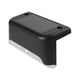thumbnail image 3 of Kearding Luz de Valla 0.12W 3lm Luz de Escalera de energía Solar Lámpara de jardín de decoración Impermeable Jardín y Patio LED blanco con carcasa negra, 3 of 6