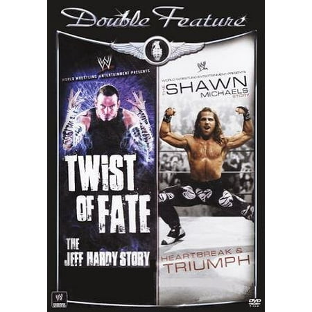 Twist of Fate The Jeff Hardy Story & The Shawn Michaels Story Heartbreak & Triumph Double Feature (Best Items For Twisted Fate)