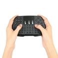 thumbnail image 4 of Versión Retroiluminada 2.4Ghz Teclado Inalámbrico El Panel Táctil del Panel de Toque Control Remoto Control de 4 Colores Para la Caja de Televisión de TV Smart TV PC, 4 of 7