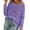 Purple, variant on UJNDER Swimsuit Coverup Womens Summer Openwork Sleeveless Beach Tunic Knit Top Casual Cover Ups Loose Fit Breezy Outwear Khaki XL