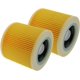 thumbnail image 1 of Filtro de cartucho 3X para aspiradoras en seco y húmedo Karcher WD2.200 WD3.500, accesorios de repuesto, 1 of 5