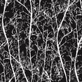 thumbnail image 1 of SUSSEXHOME 177.59 Square Feet Non-Woven Removable Wallpaper - Waterproof, Strippable, Light Resistance & Cleanable Wall Paper Roll - Wallpaper-Luna Collection-Branches, 1 of 5