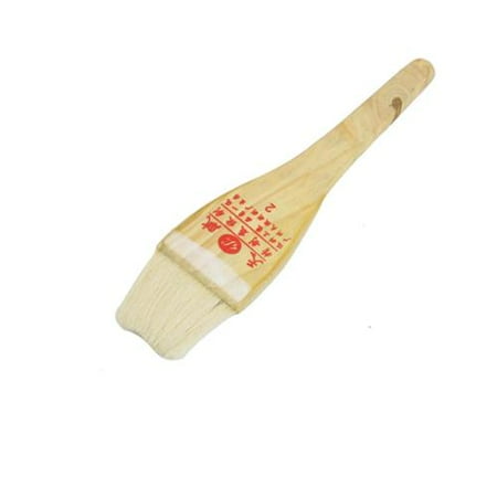 5 Pcs 2 Width Wood Handle Wall Ceiling Painting Faux Wool Paint