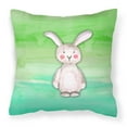 thumbnail image 1 of Carolines Treasures BB7437PW1414 Bunny Rabbit Watercolor Fabric Decorative Pillow, 1 of 4