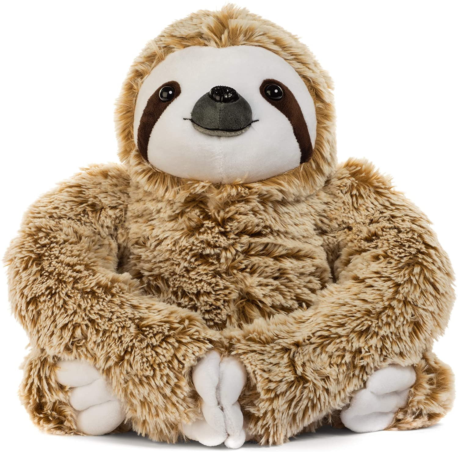 Sloth Stuffed Plush Toy Animal - Realistic, Cuddly Three Toed Sloth