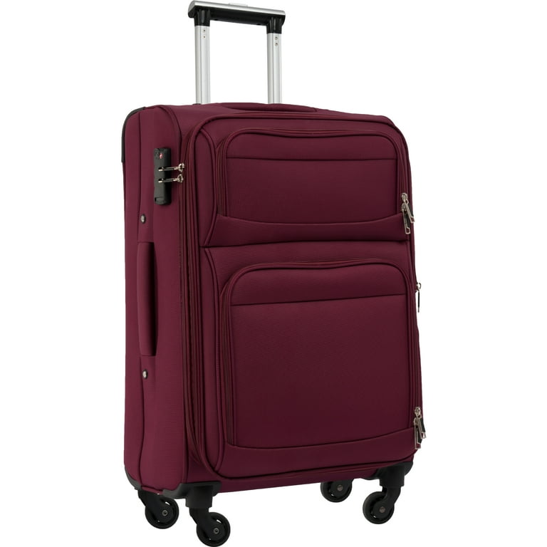 Luxury travel bags luggage set for ladies TSA lock travel luggage