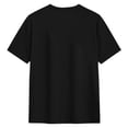 thumbnail image 6 of Zylarhe Mens Tshirt, Custom Photo T Shirt Summer Short Sleeve Tee For Picture Printing Idea Cool Comfortable Casual Wear Black L, 6 of 7
