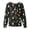 MulticolorA&22#0806v, variant on Garbnen Christmas Women Scrub Jacket Xmas Tree Print Work Shirt Women Fall Winter Funny Merry Xmas Warm Up Snap Front Nurses Uniform with Pockets S-5XL