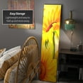 thumbnail image 5 of Oriental Furniture 6 ft. Tall Poppies and Sunflowers Canvas Screen - 3 Panel, 5 of 7