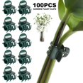 thumbnail image 5 of Willstar 100PCS Plant Support Clips Garden Ulable Orchid Stem Clips Flower Spike Clips, 5 of 13