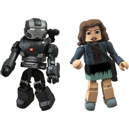 Iron Man 3 Marvel Minimates Series 49 War Machine Maya Hansen Action Figures 2 Pack