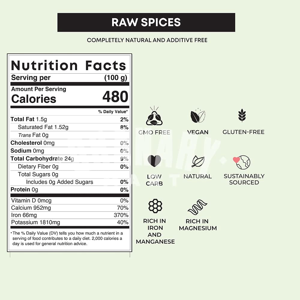 Natural Cumin Powder by Granary Mart – Traditional Indian Spice – Seasoning spice for Curries/Lentils/Chicken/Meat – Adds A Distinct Flavor - Affordable Bulk Rate – 33 lbs. Bulk Bag